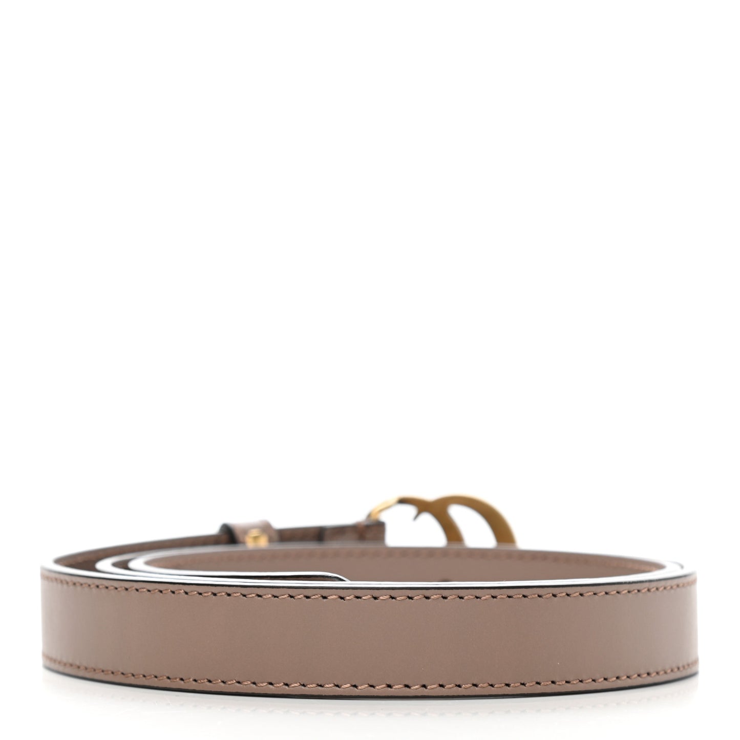 Calfskin Double G 20mm Belt 80 32 Porcelain Rose