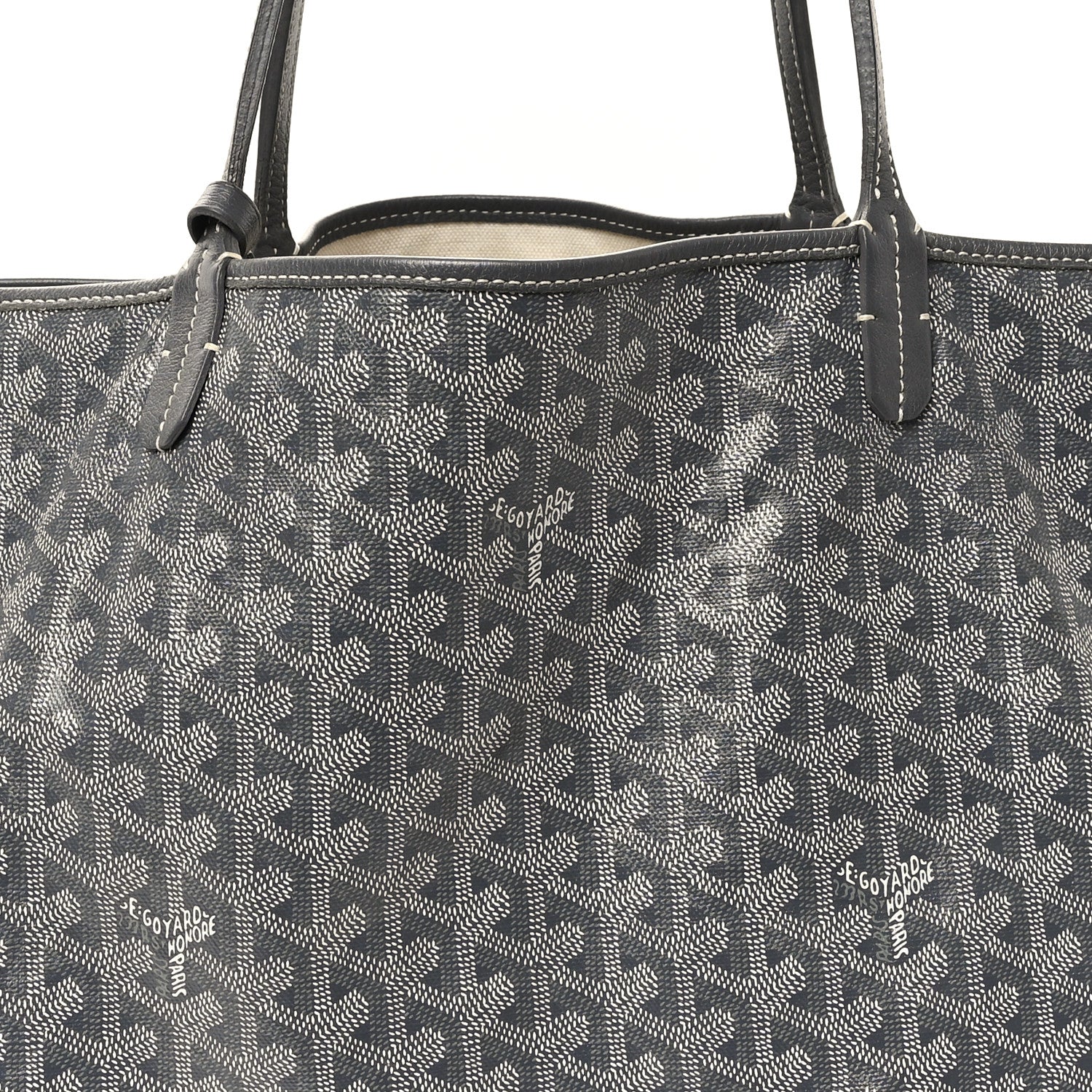 Goyard Goyardine Saint Louis GM Grey 8 of 12
