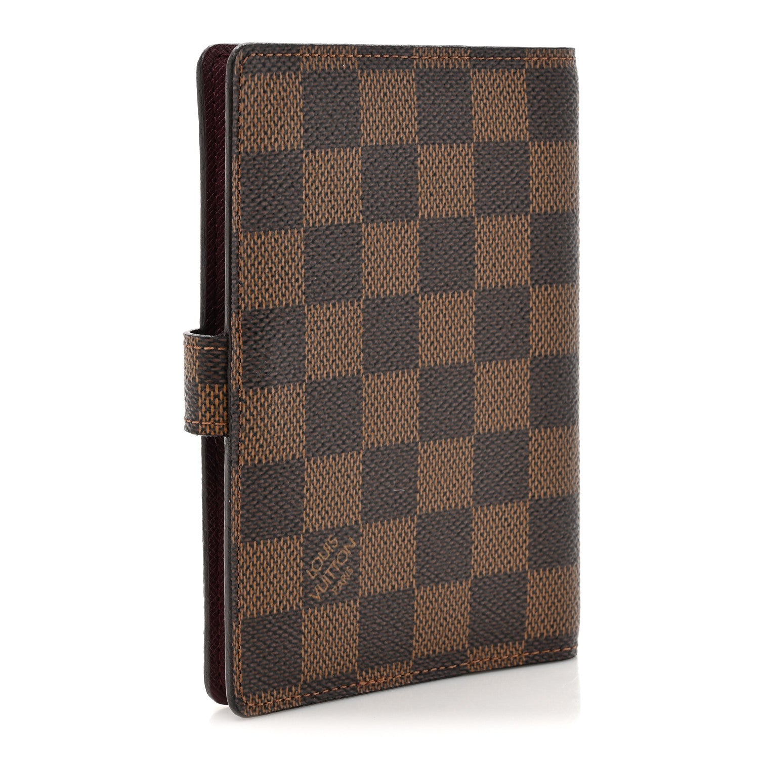 Louis Vuitton Damier Ebene Valise Small Ring Agenda Cover 3 of 9