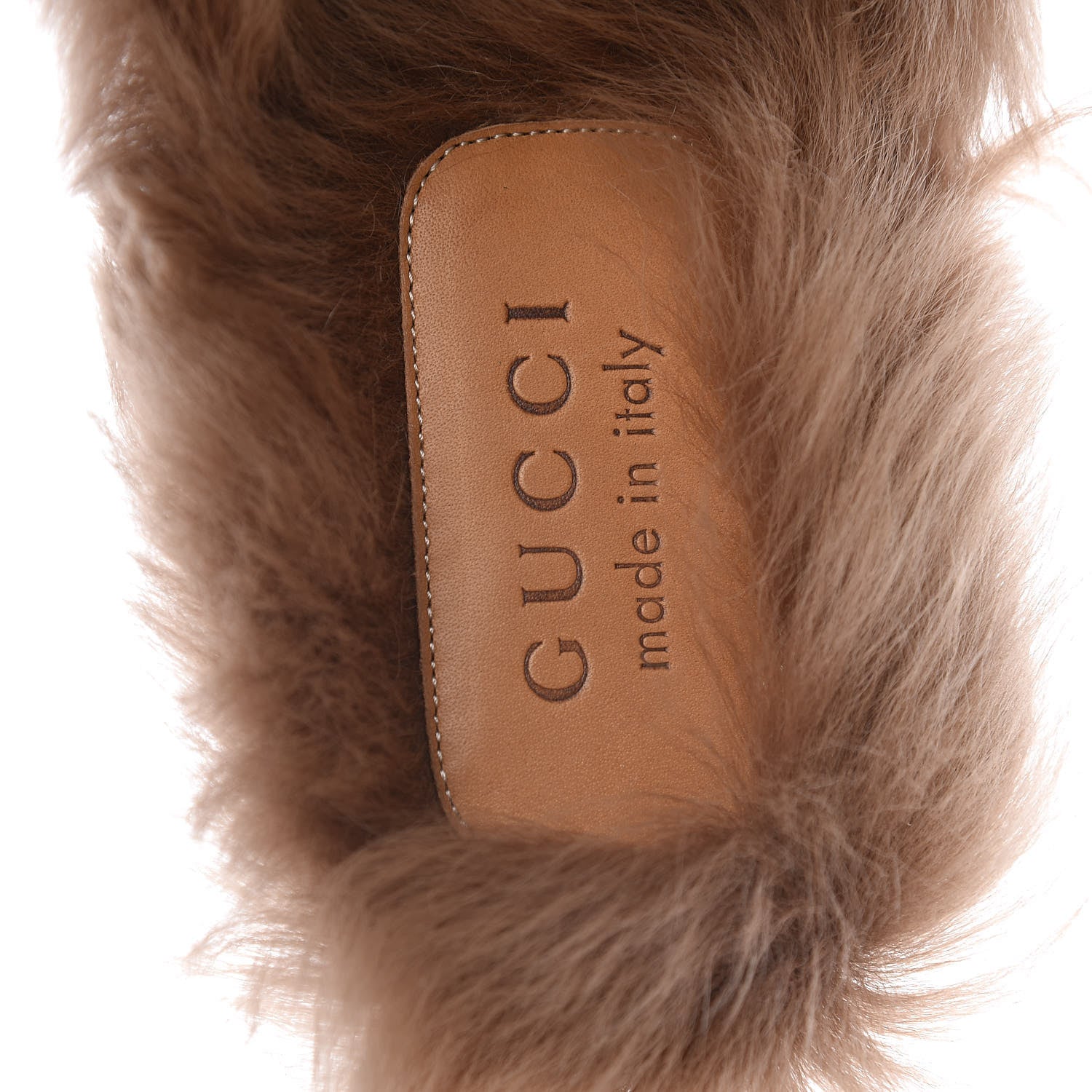 Gucci Calfskin Fur Dragon UFO Embroidered Mens Princetown Slippers 9 Black 5 of 10