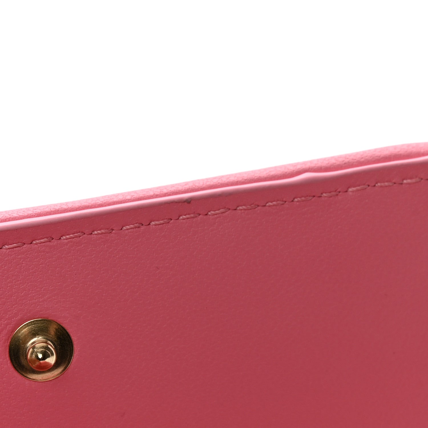 Christian Dior Lambskin Cannage Mini Lady Dior Wallet Pink 9 of 10
