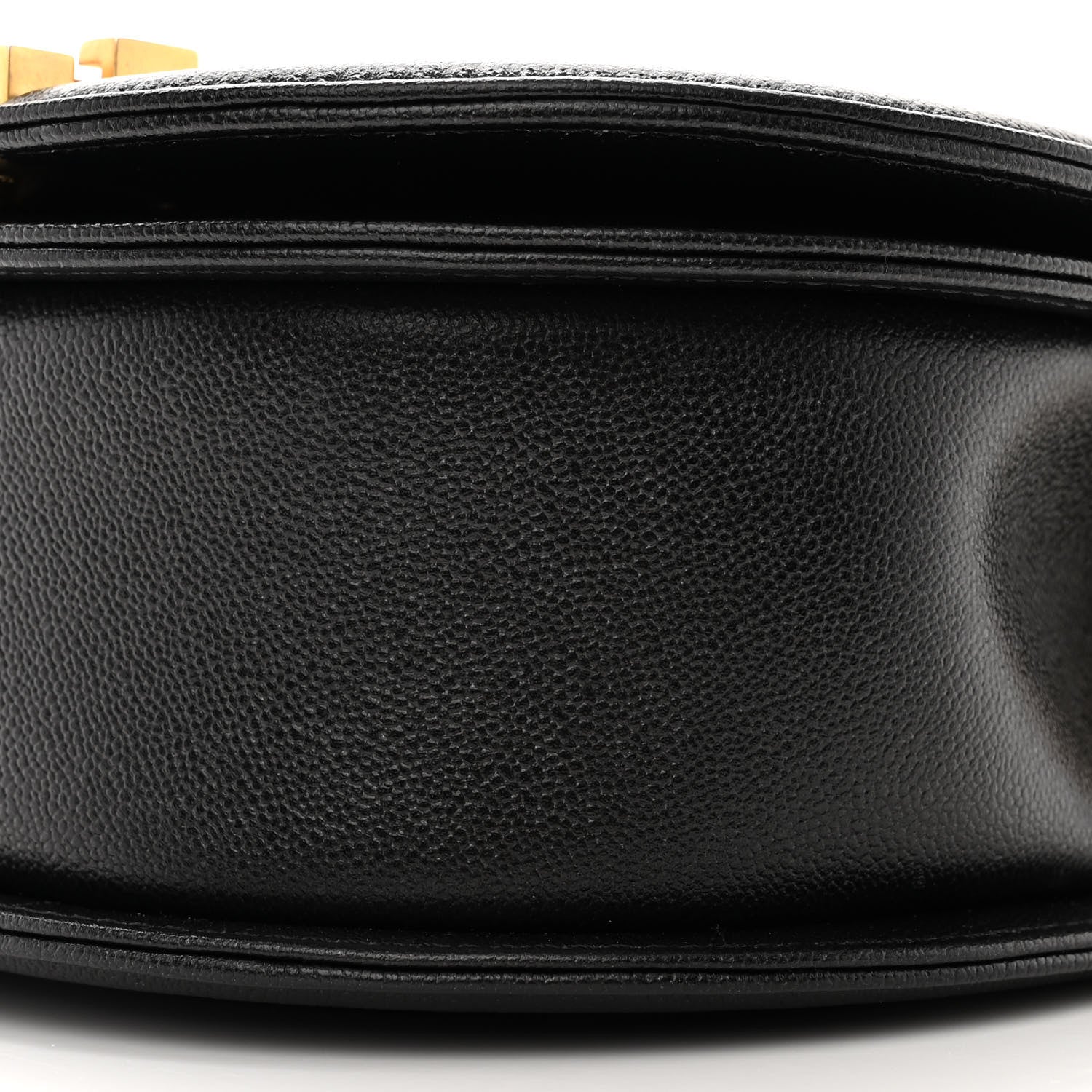 Chanel Caviar Quilted Small Boy Messenger Bag Black 10 of 10