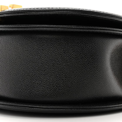Chanel Caviar Quilted Small Boy Messenger Bag Black 10 of 10