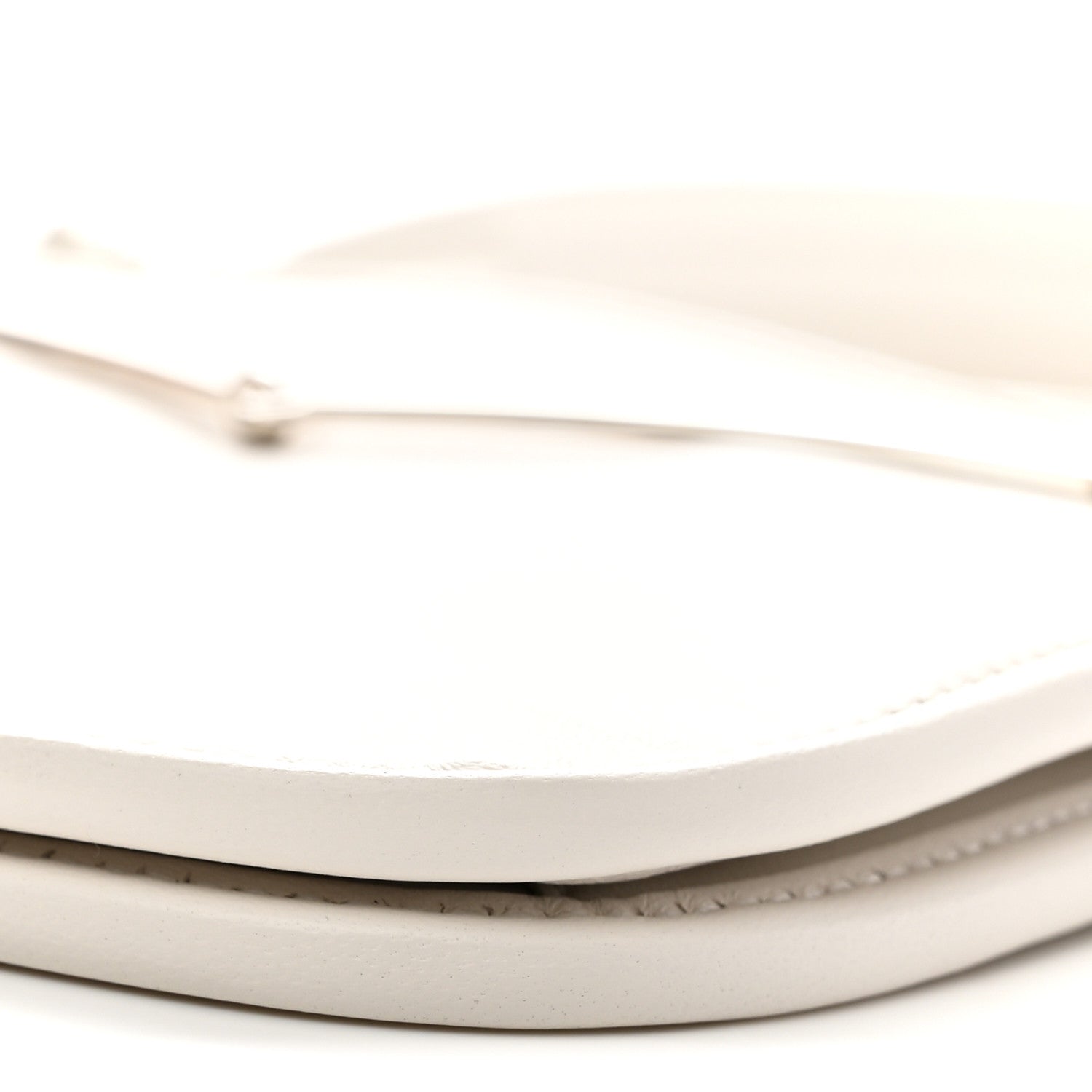 Gucci Calfskin Horsebit Slim Shoulder Bag White 10 of 10
