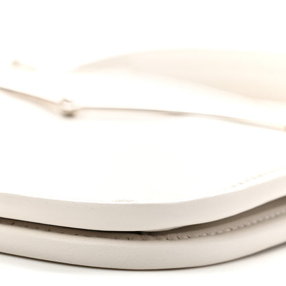 Gucci Calfskin Horsebit Slim Shoulder Bag White 10 of 10