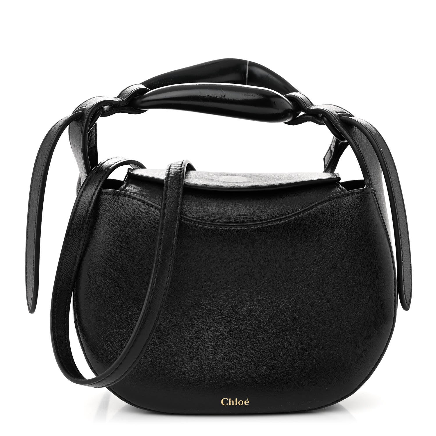 Chloe Nappa Small Kiss Bag Black 1 of 12