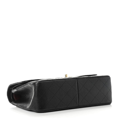 Chanel Caviar Quilted Jumbo Double Flap Black 4 of 9