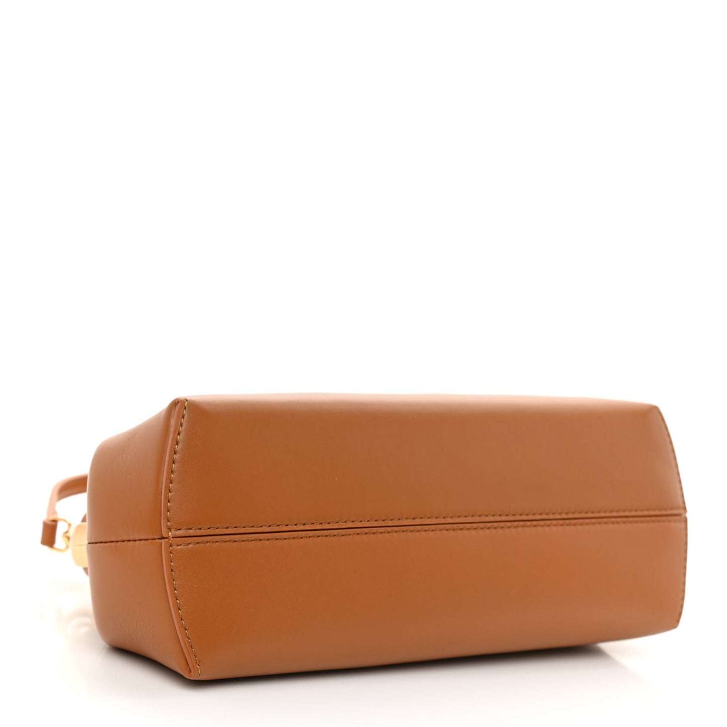 Shiny Nappa Small Fendi First Caramello