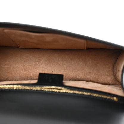Gucci Calfskin Small Sylvie Shoulder Bag Black 5 of 10