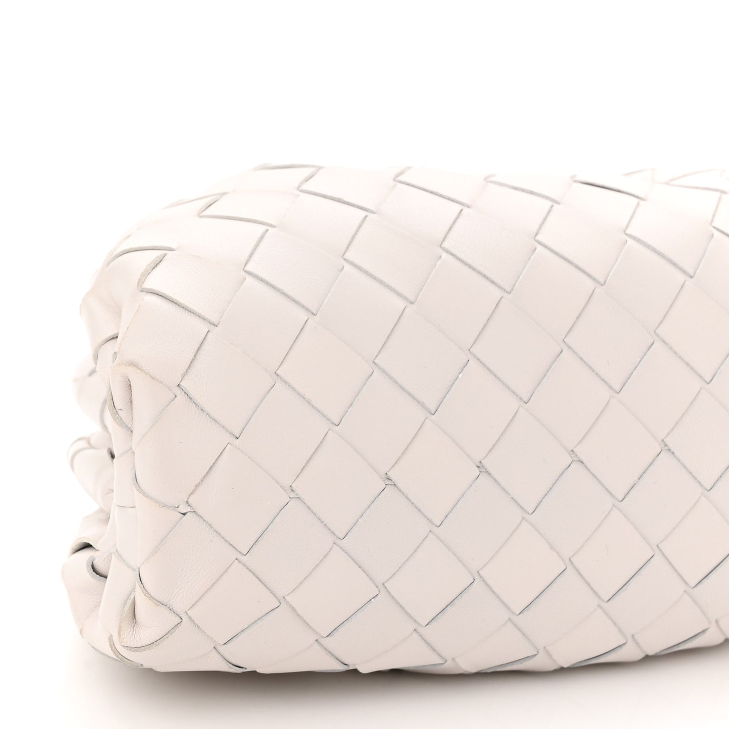 Nappa Intrecciato The Mini Pouch Chalk