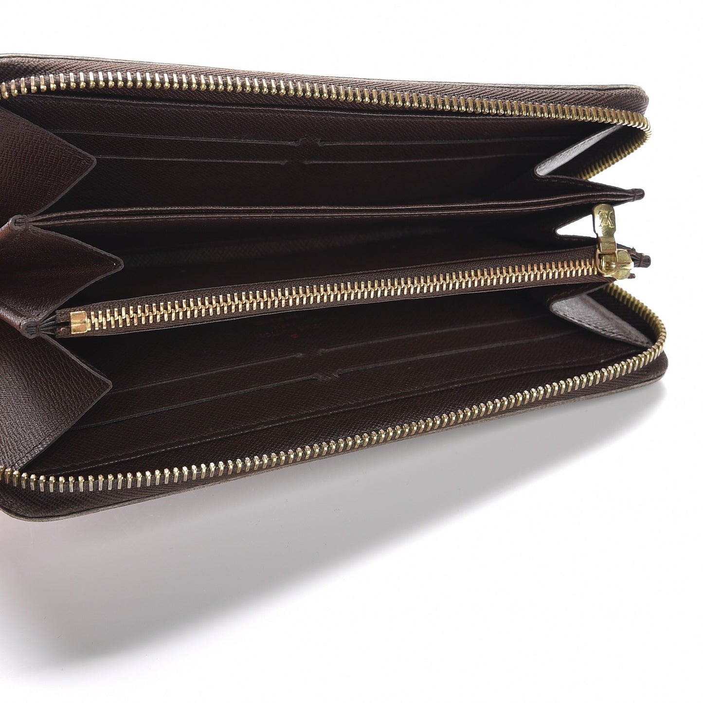 Damier Ebene Zippy Wallet