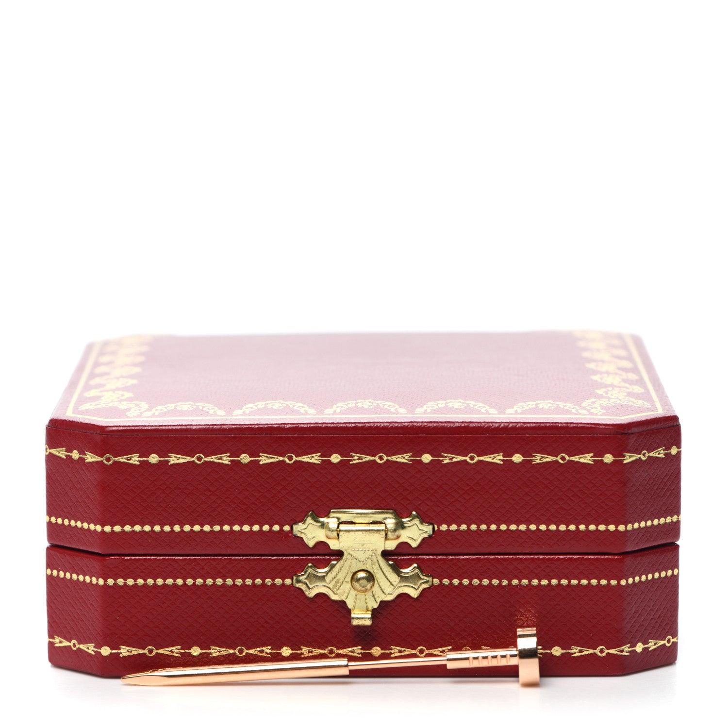 Cartier 18K Pink Gold Small Juste Un Clou Tie Pin 7 of 7
