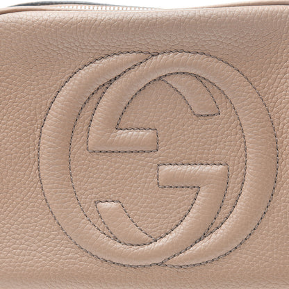 Gucci Pebbled Calfskin Small Soho Disco Bag Rose Beige 8 of 16