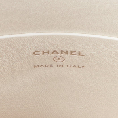 Chanel Lambskin Airline Envelope Pouch White 7 of 9