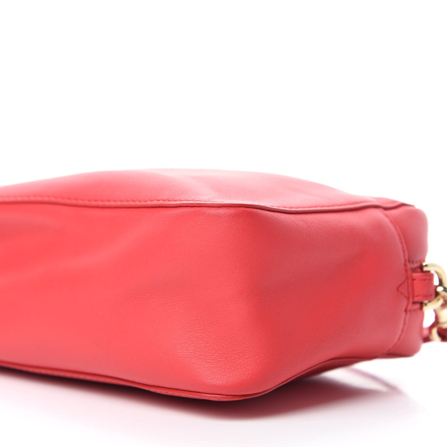 Calfskin Nappa Blossom Pochette With Strap Hibiscus