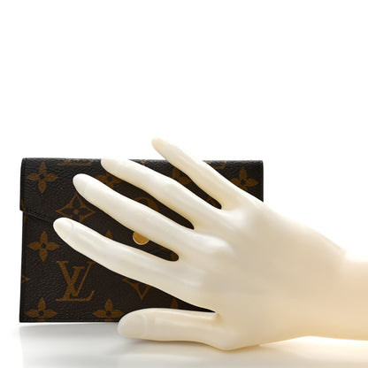 Louis Vuitton Monogram Daily Organizer Envelope Insert Black 2 of 6