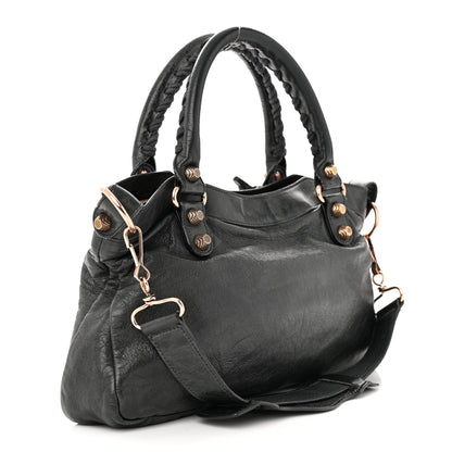 Balenciaga Agneau Giant 12 Rose Gold Hardware First Black 3 of 11