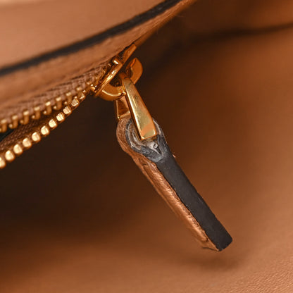 Gucci Snakeskin Ostrich Calfskin Small Jackie 1961 Hobo Beige Blue 9 of 15