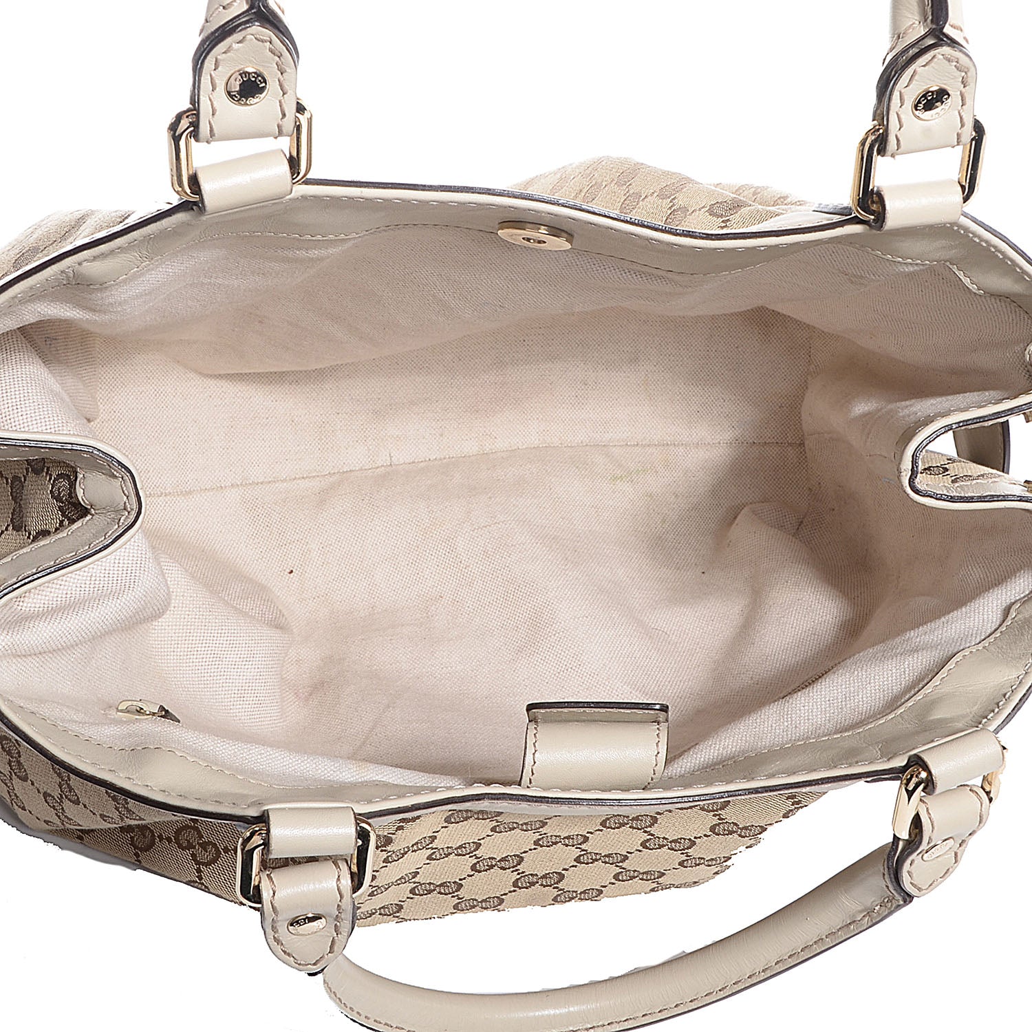Gucci Monogram Medium Sukey Tote Off White 5 of 10