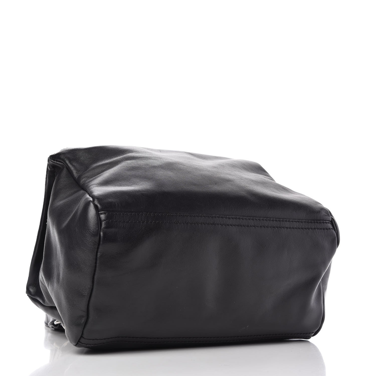 Givenchy Calfskin Medium Pandora Logo Strap Black 4 of 10