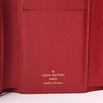 Louis Vuitton Empreinte Victorine Wallet Scarlet 6 of 7