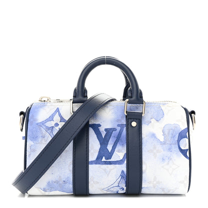 Louis Vuitton Monogram Watercolor Keepall XS Blue 1 of 10