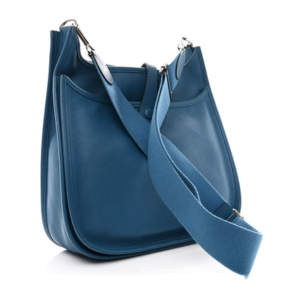 Hermes Epsom Evelyne PM Cobalt 3 of 12