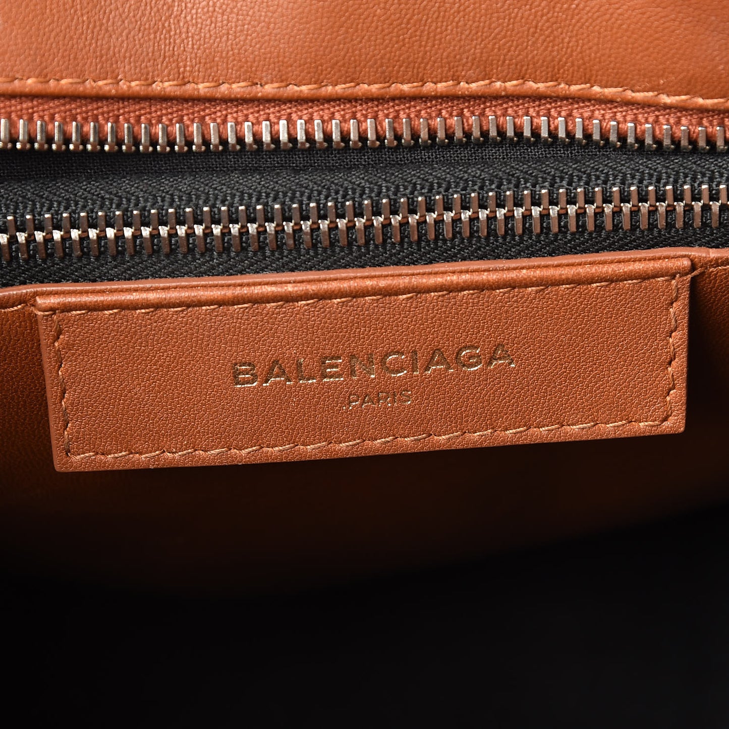 Agneau XS Bazar Shopper Tote Marron Fauve