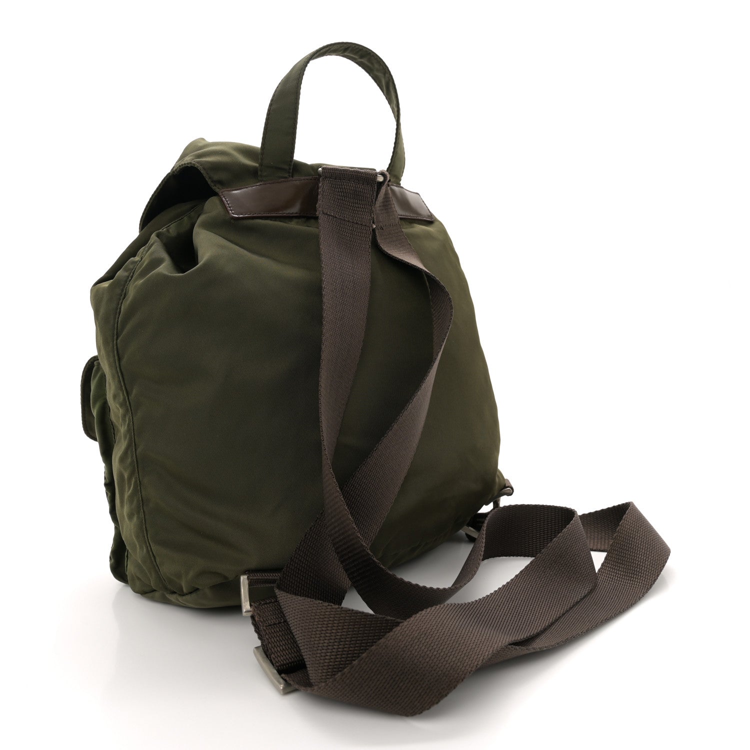 Prada Nylon Vela Small Backpack Bruciato 3 of 12