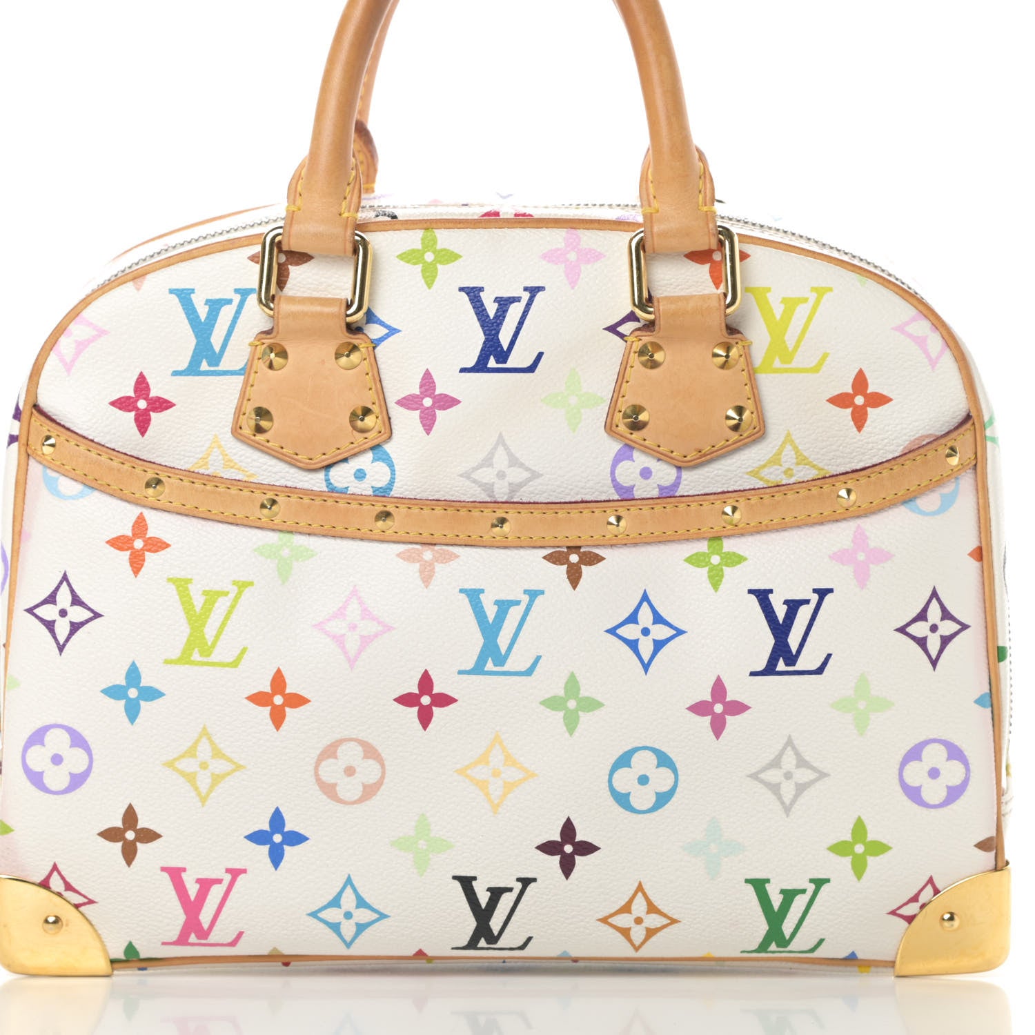 Louis Vuitton Monogram Multicolor Trouville White 8 of 17