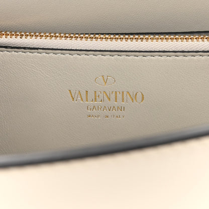 Valentino Garavani Nappa Stud Sign Shoulder Bag Ivory 6 of 9