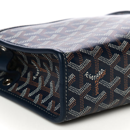 Goyard Goyardine Jouvence Toiletry Pouch Navy 7 of 15