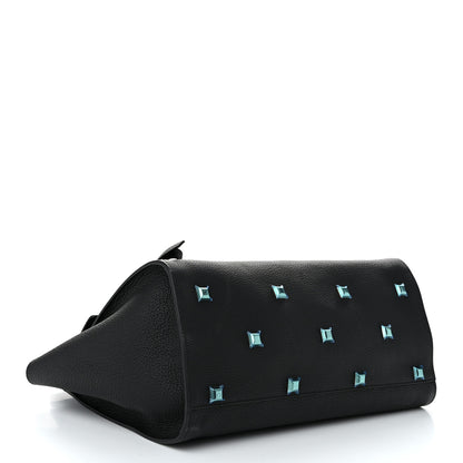 Salvatore Ferragamo Calfskin Large Studio Soft Bag Black 3 of 8