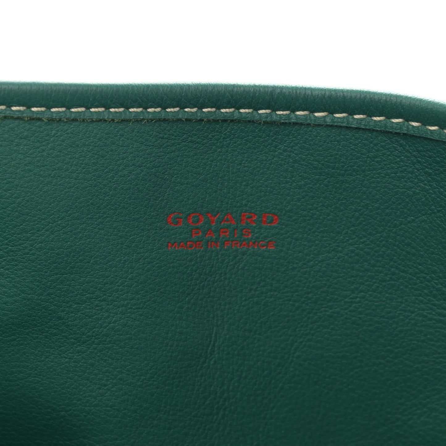 Goyardine Reversible Mini Anjou Green