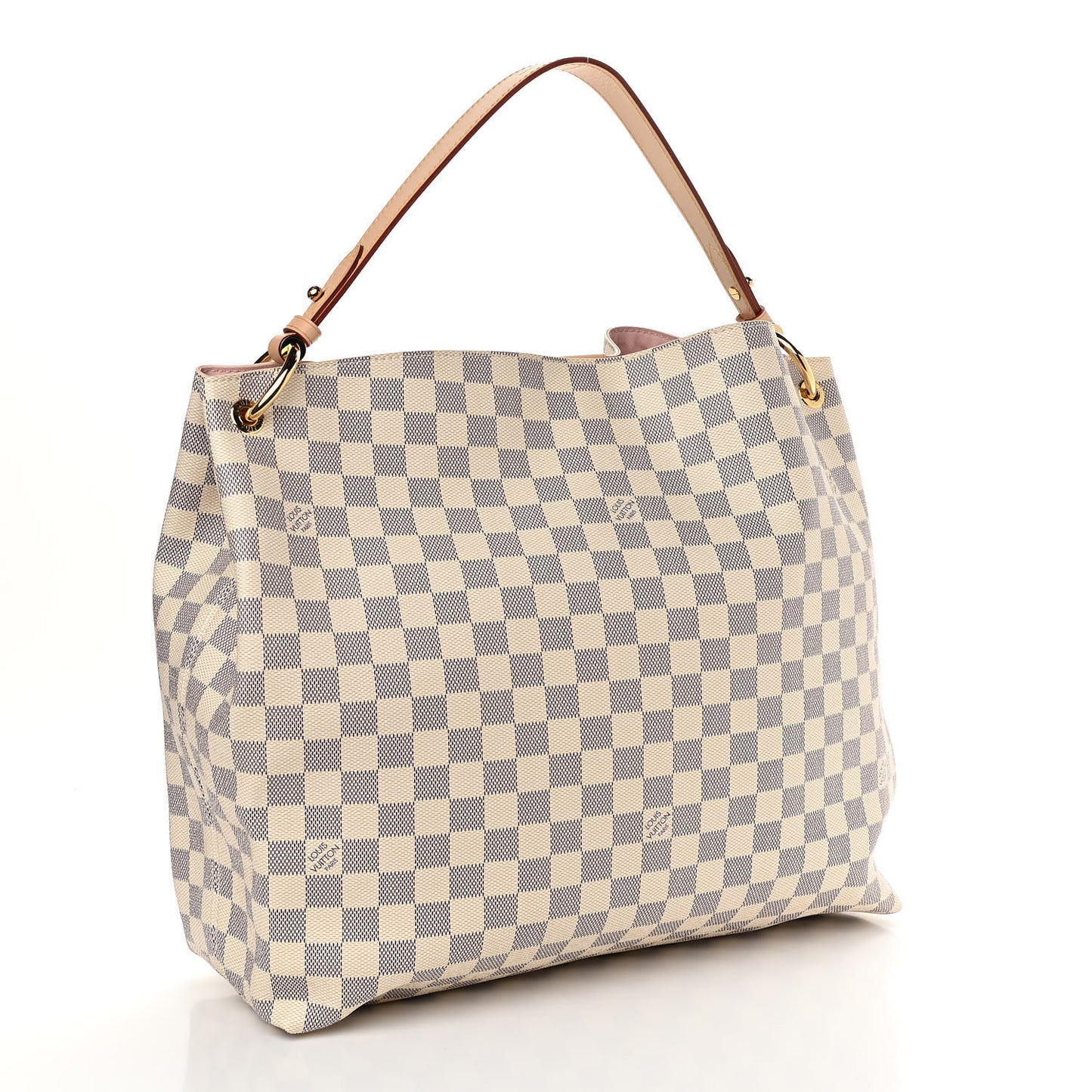 Damier Azur Graceful MM Rose Ballerine