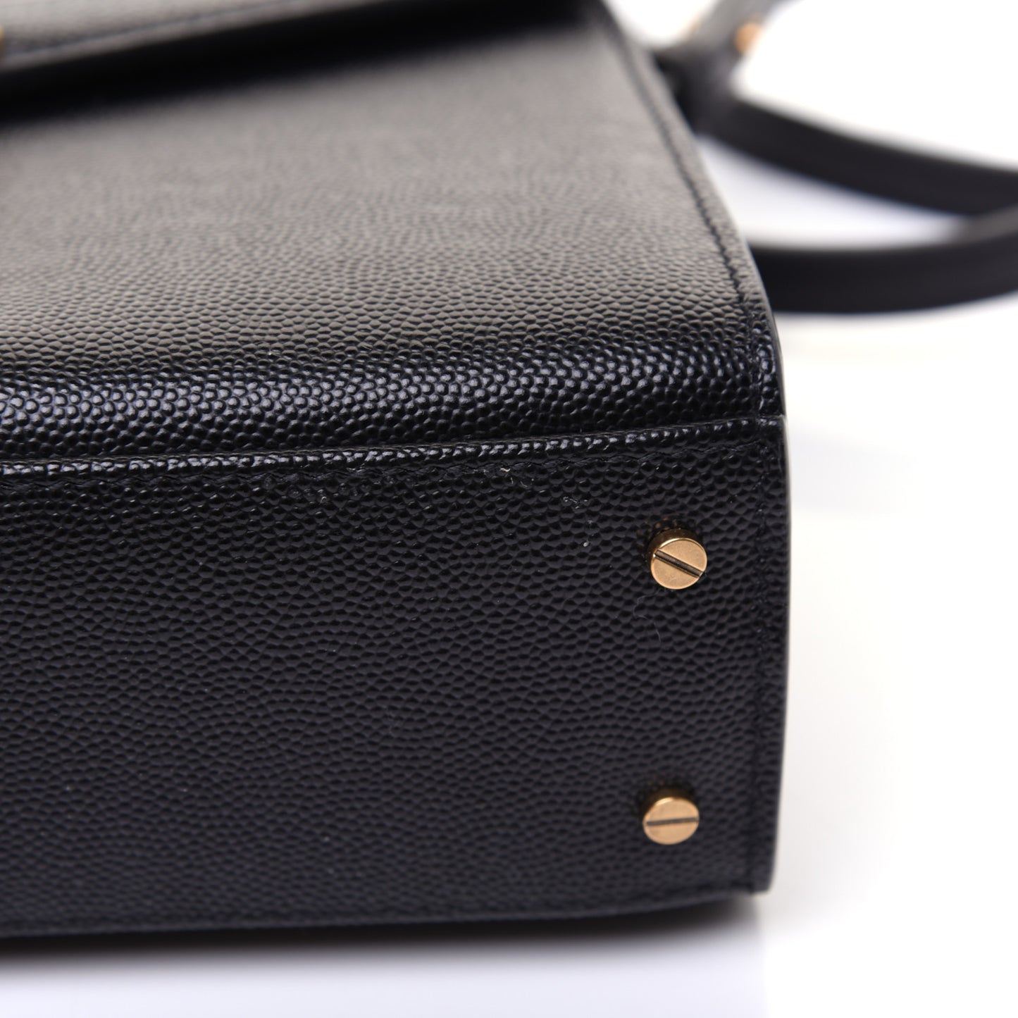 Grain de Poudre Mini Classic Monogram Cassandra Top Handle Black Rouge Legion
