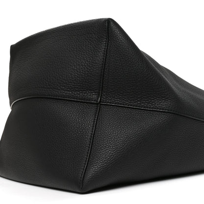 The Row Grained Calfskin Large N/S Park Tote Black 9 of 9