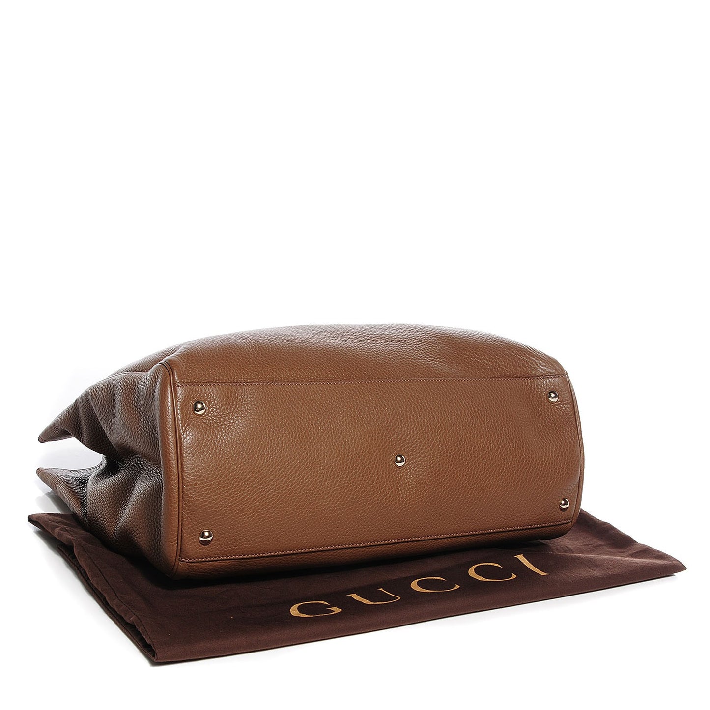 Cellarius Calfskin Large Bamboo Shopper Tote Acero
