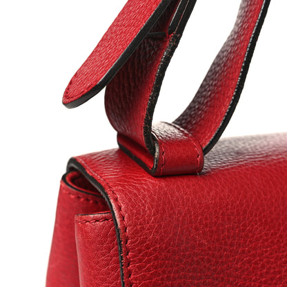 Gucci Cellarius Calfskin GG Marmont Shoulder Bag Vulcanic Red 12 of 12