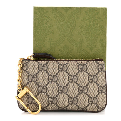 Gucci GG Supreme Monogram Key Case Brown 10 of 10