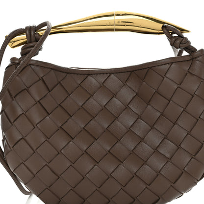 Bottega Veneta Nappa Intrecciato Mini Sardine Bag Taupe Grey 7 of 9