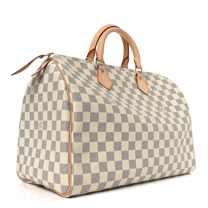 Louis Vuitton Damier Azur Speedy 35 3 of 10
