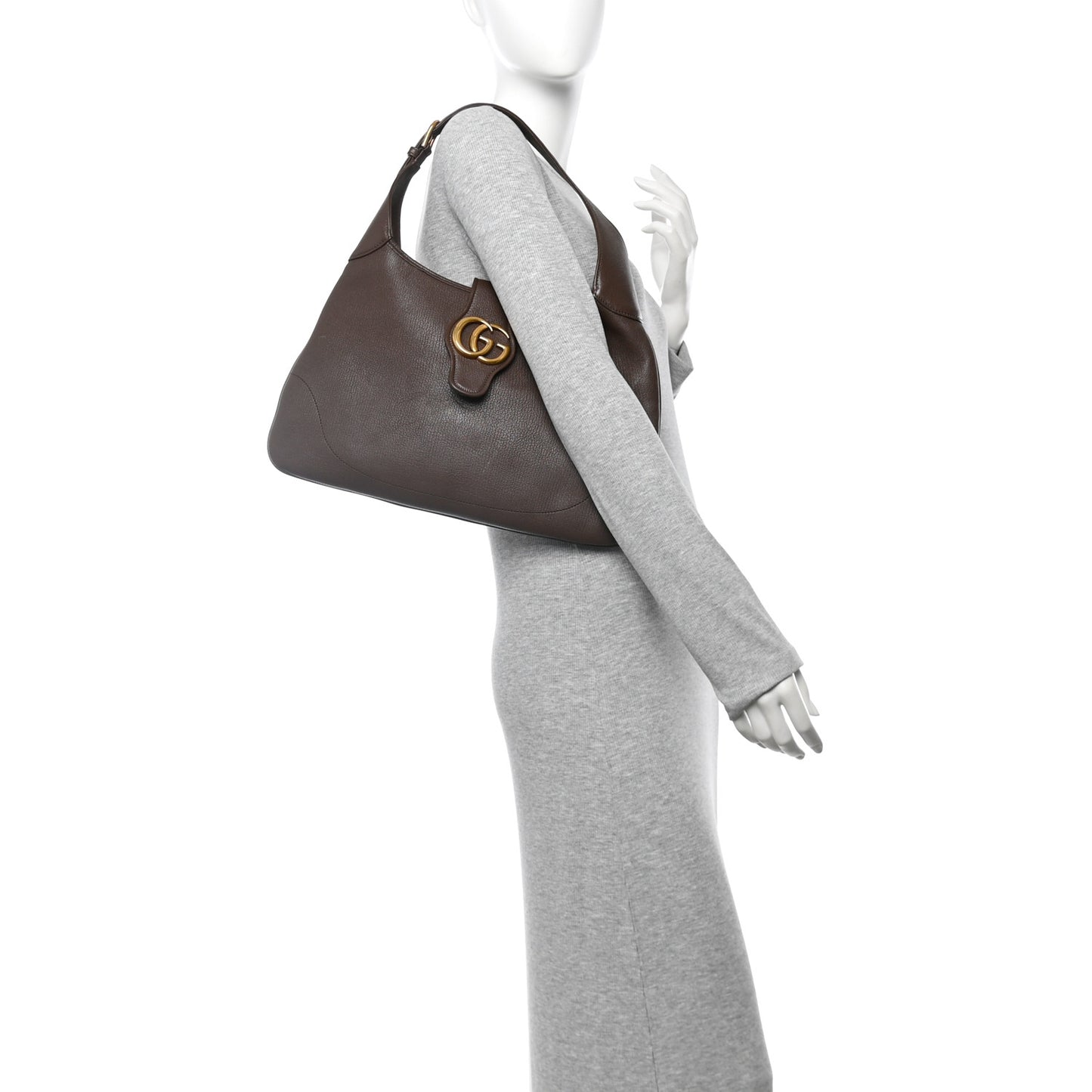 Goatskin Medium Aphrodite Shoulder Bag New Acero