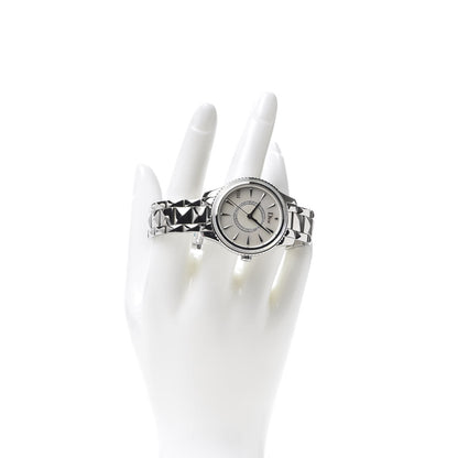 Christian Dior Stainless Steel Diamond Mother of Pearl 32mm Dior VIII Montaigne Quartz Watch 2 of 7