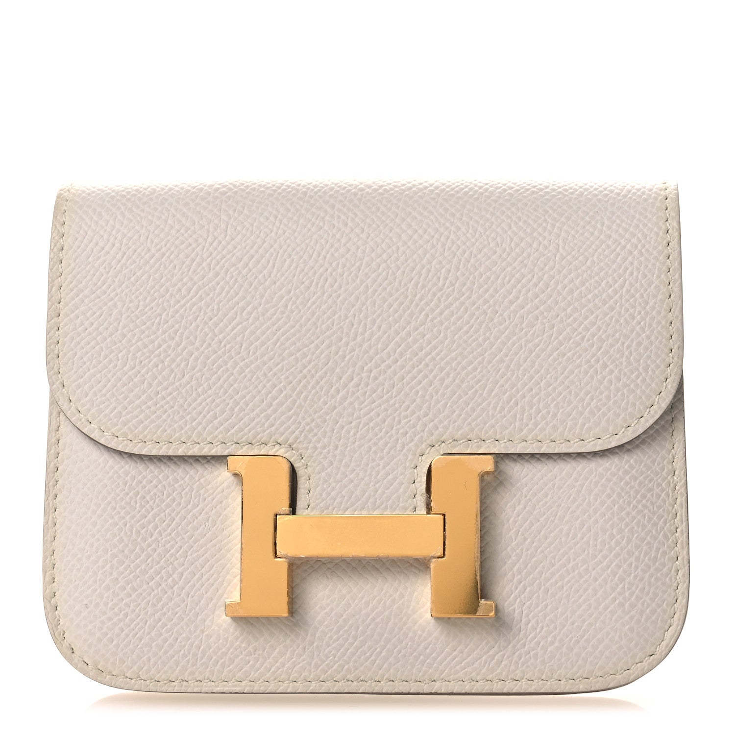 Hermes Epsom Constance Slim Wallet Gris Pale 1 of 10