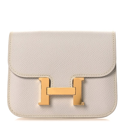 Hermes Epsom Constance Slim Wallet Gris Pale 1 of 10