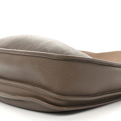 Hermes Taurillon Clemence Evelyne III PM Etoupe 9 of 12