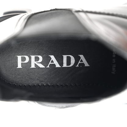 Prada Spazzolato Rois Monolith Chelsea 55mm Ankle Boots 36 Black 7 of 12