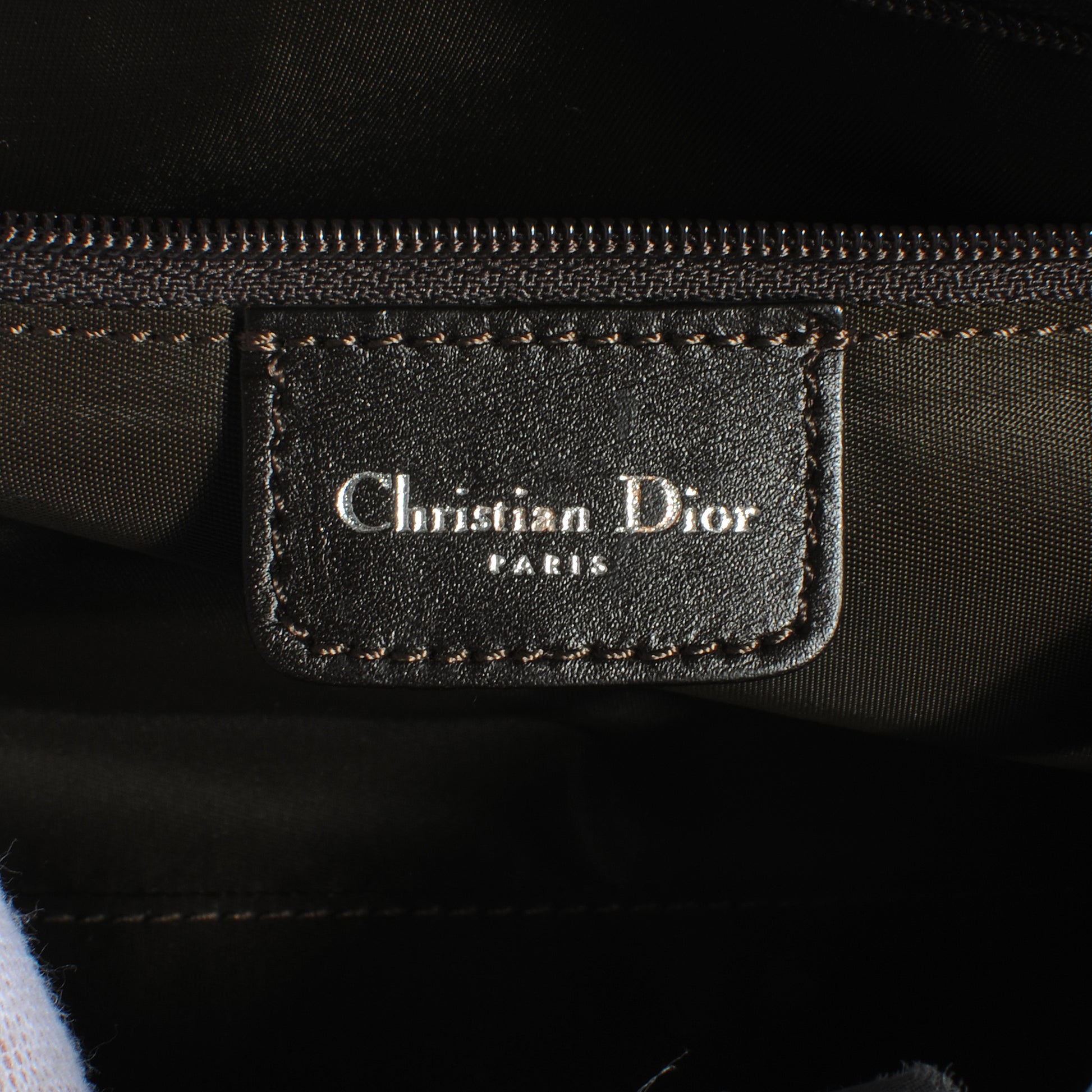 Christian Dior Monogram Trotter Romantique Boston Bag Brown 5 of 7