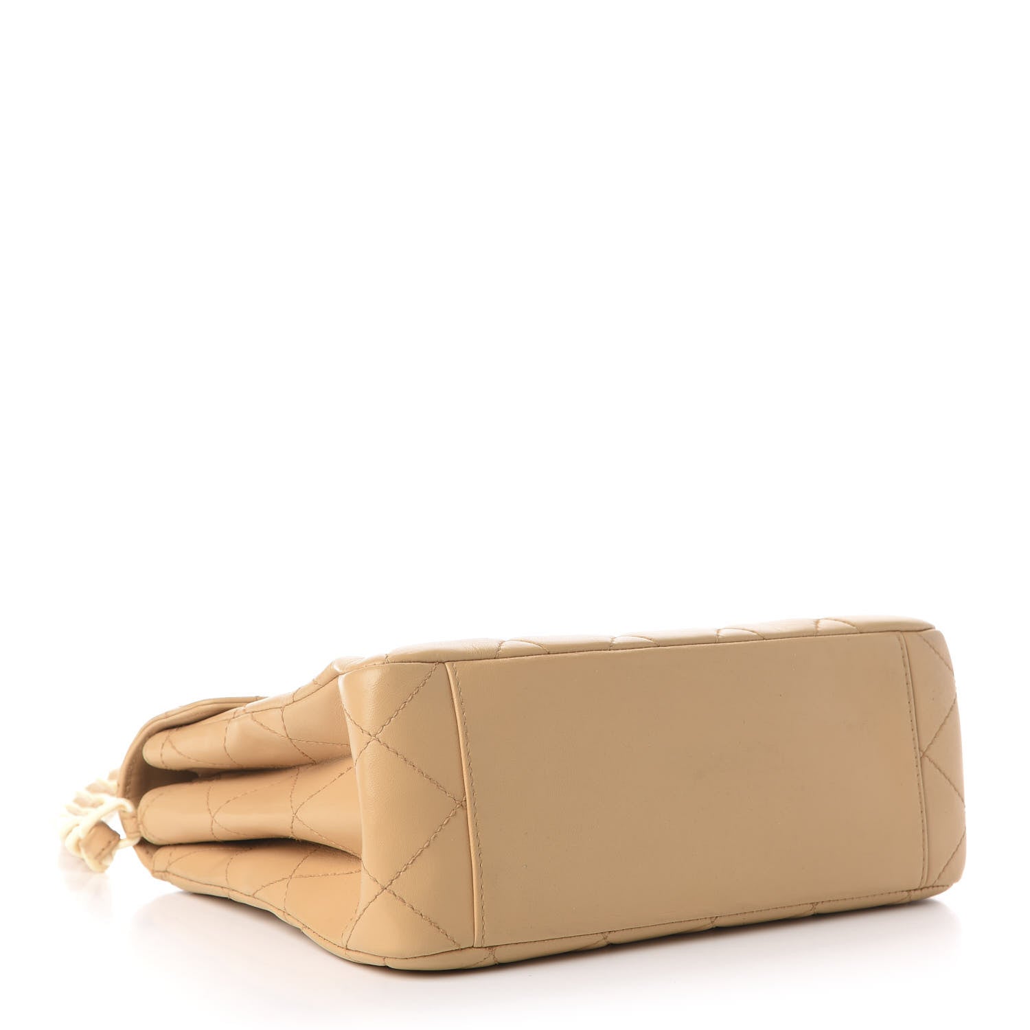 Chanel Lambskin Quilted Medium Envelope Flap Beige 4 of 13